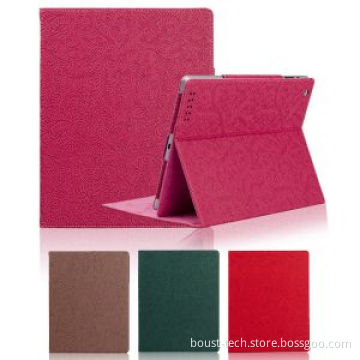 Boust PU Leather Flip Folio Hard Case Cover Protector for Apple New iPad 3 2 4 Bst-Acev (BST-ACEV)